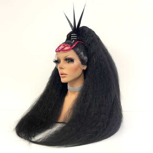 Spike & Tiara - Pink Raven