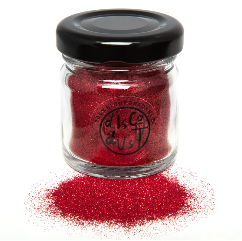 Red Fine Glitter Mix