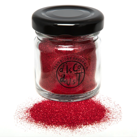 Red Fine Glitter Mix