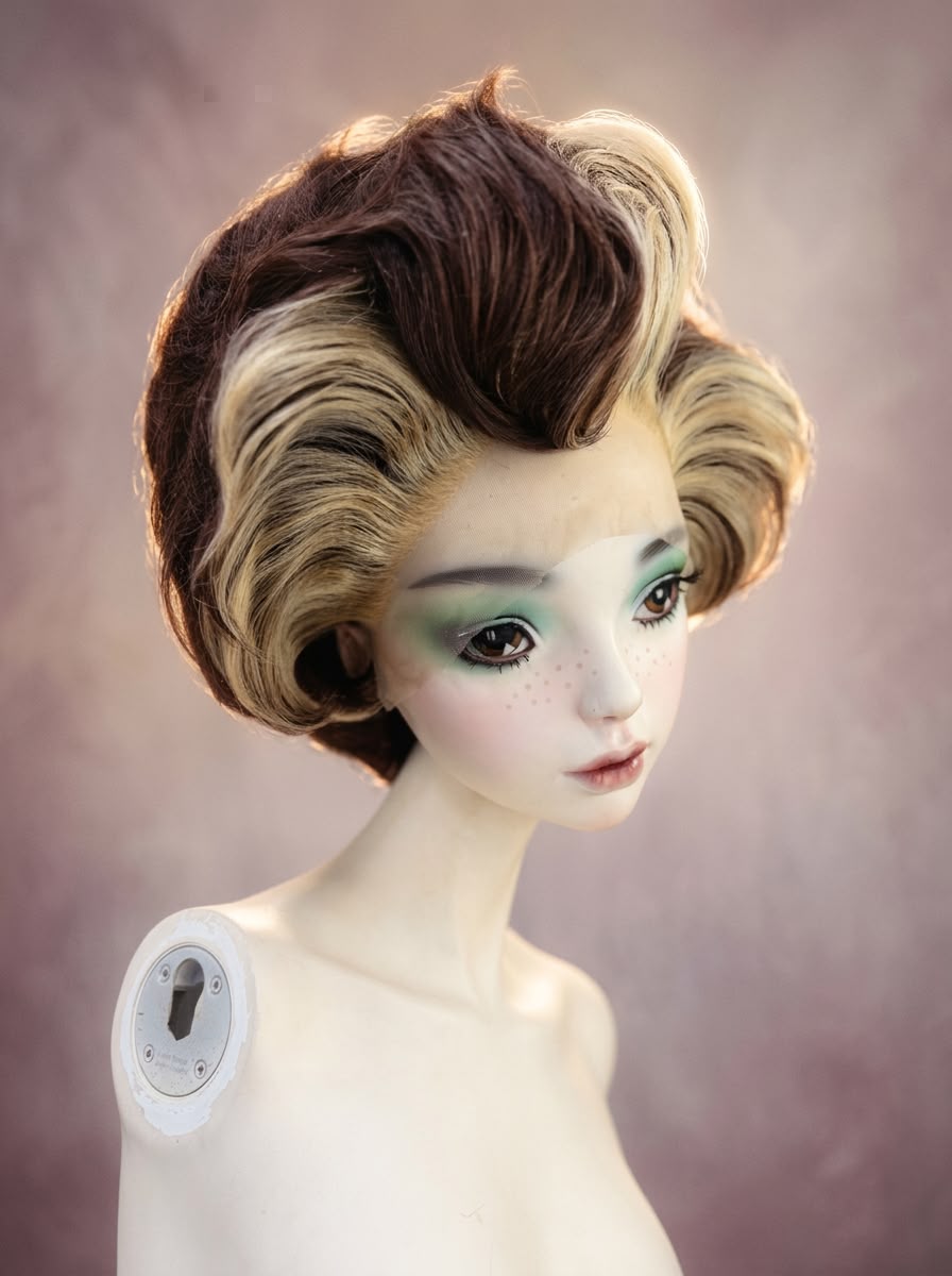 Short Blowout - Brown & Blonde