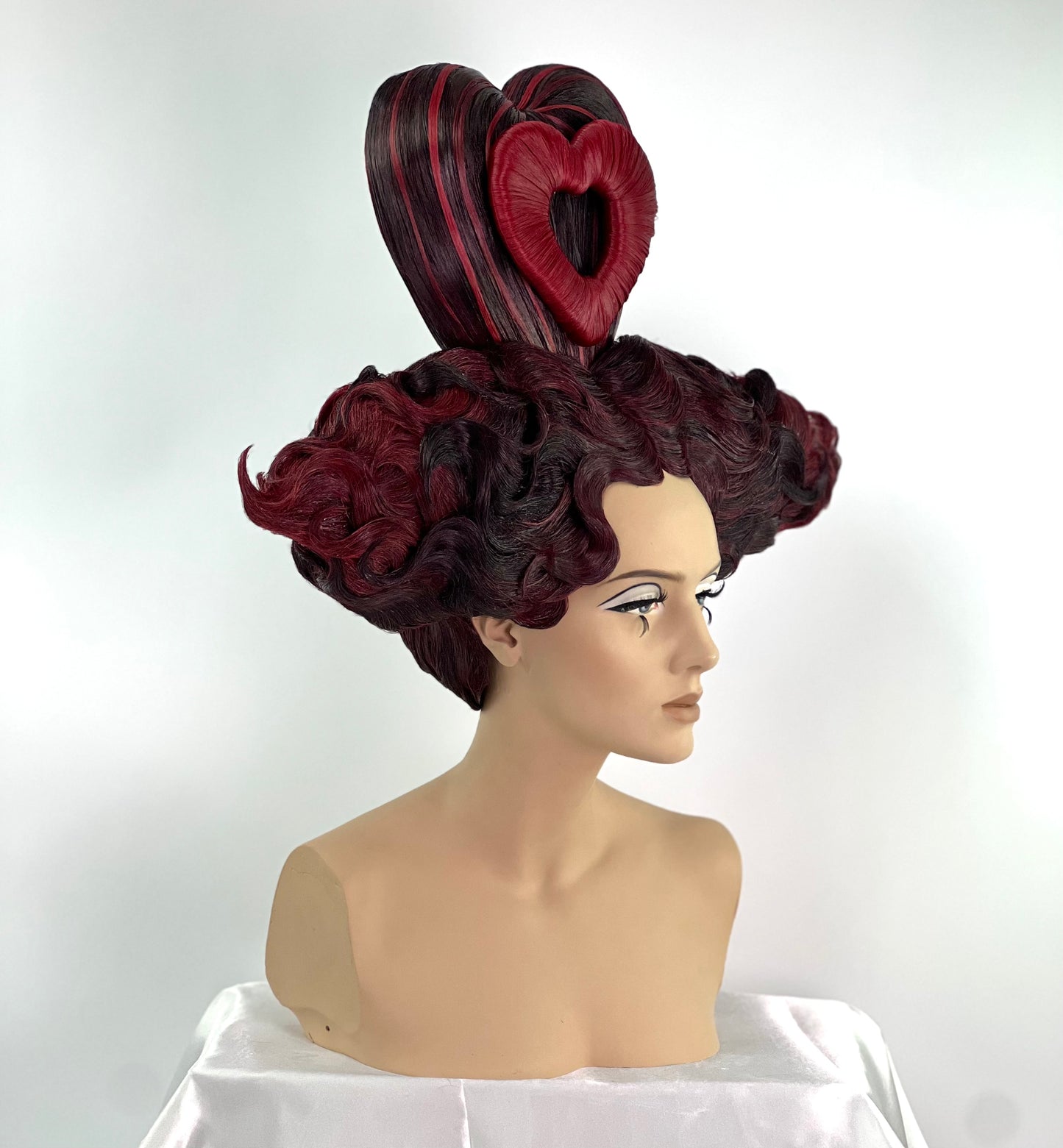 Queen Of Hearts- Hard Cap (sizing in description)