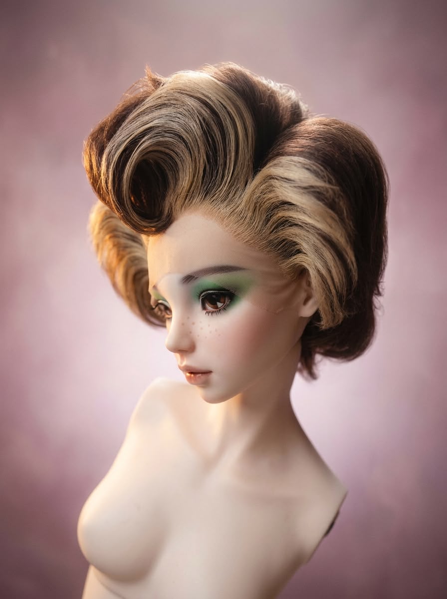 Short Blowout - Brown & Blonde