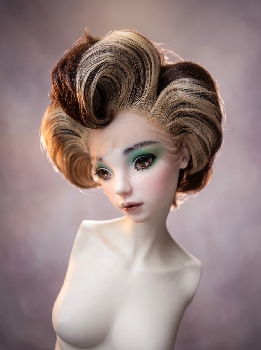 Short Blowout - Brown & Blonde