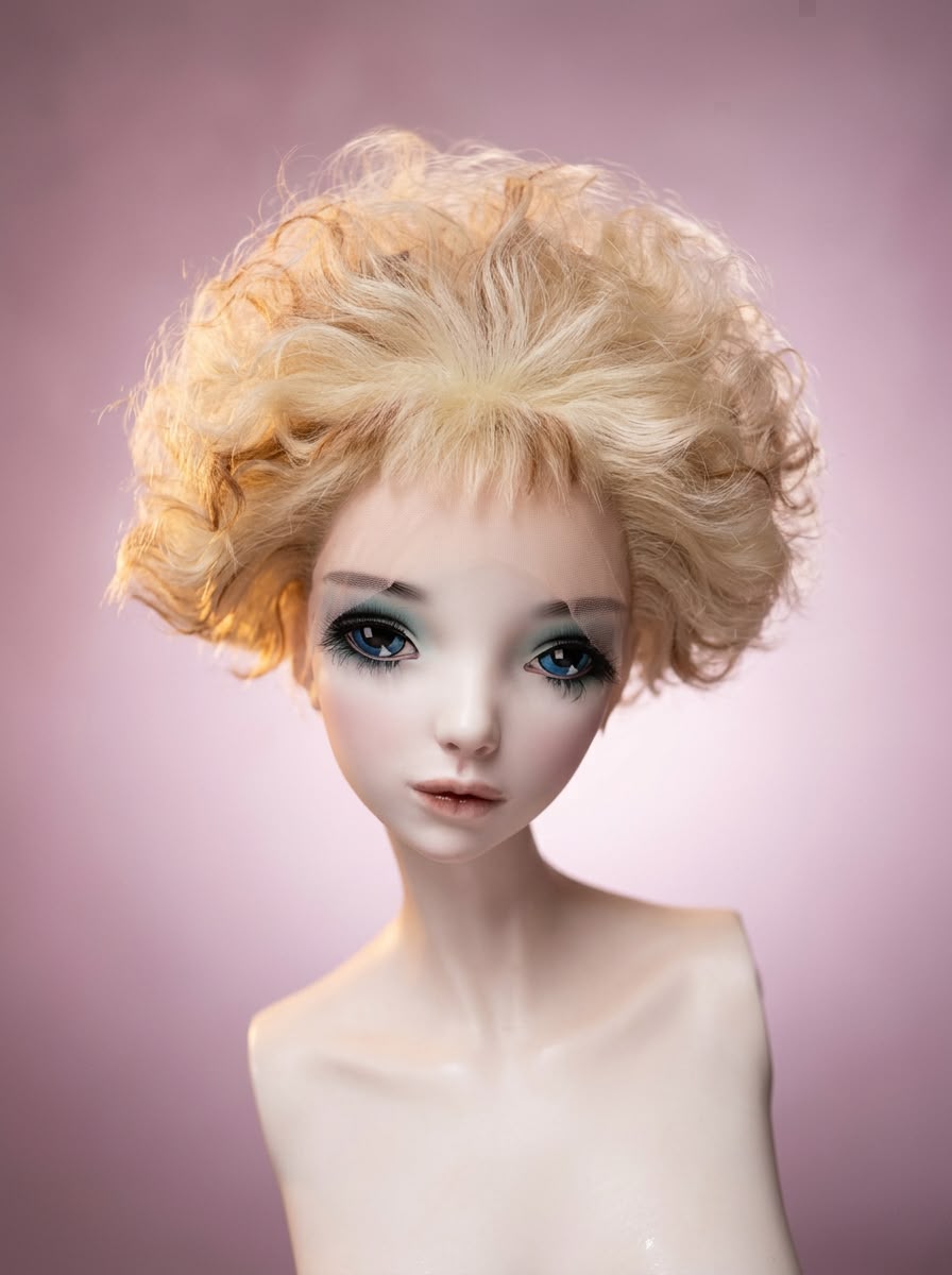 Short blonde