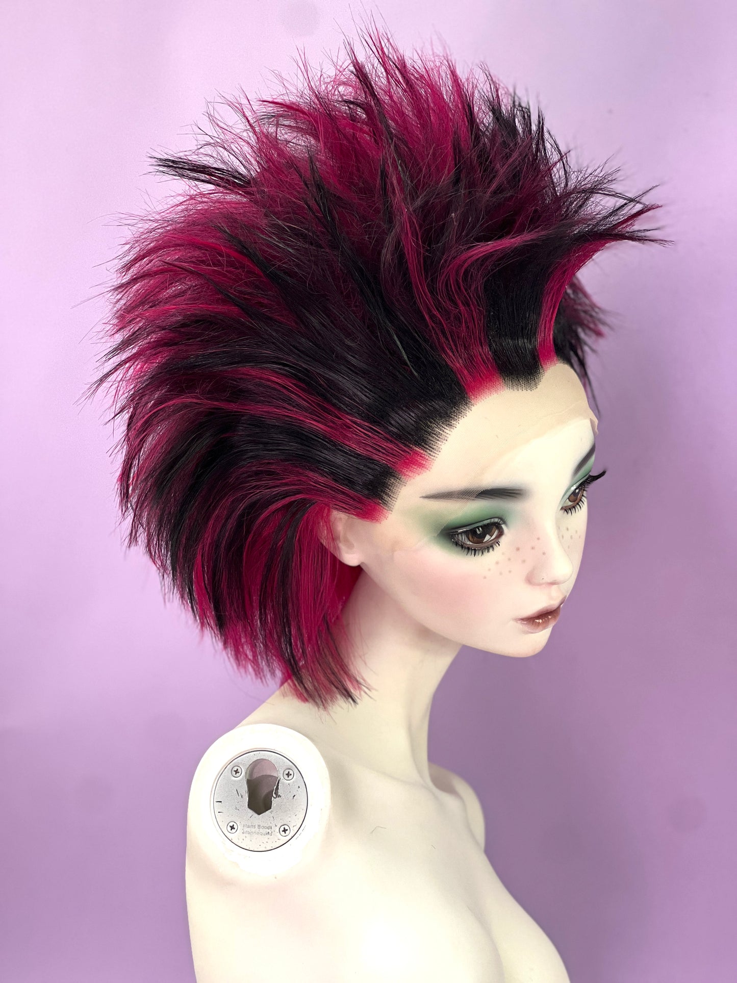 80s Comb Up - Straight