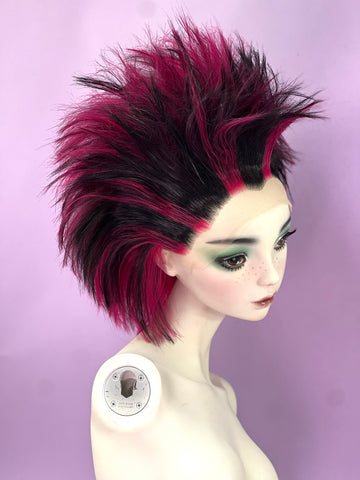 80s Comb Up - Straight