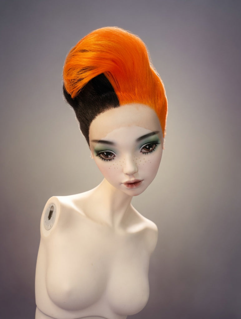 Quiff - Black & Orange