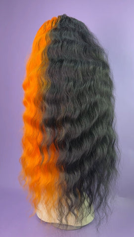 High Pony - Black & Orange