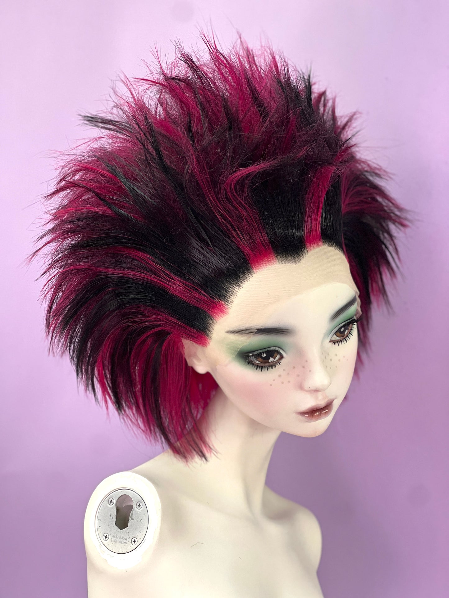 80s Comb Up - Straight