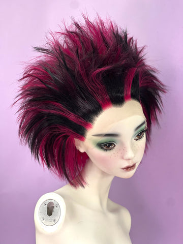 80s Comb Up - Straight