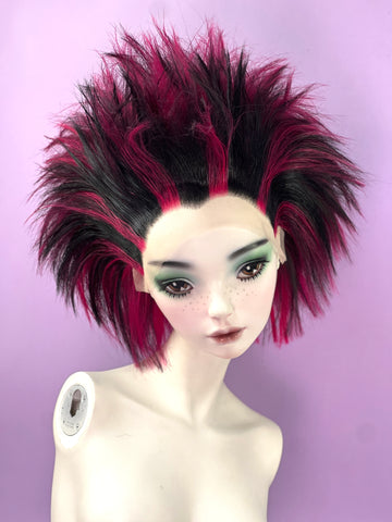 80s Comb Up - Straight