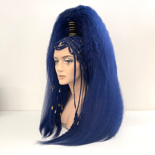 Embellished Pony Tail - Gold Midnight