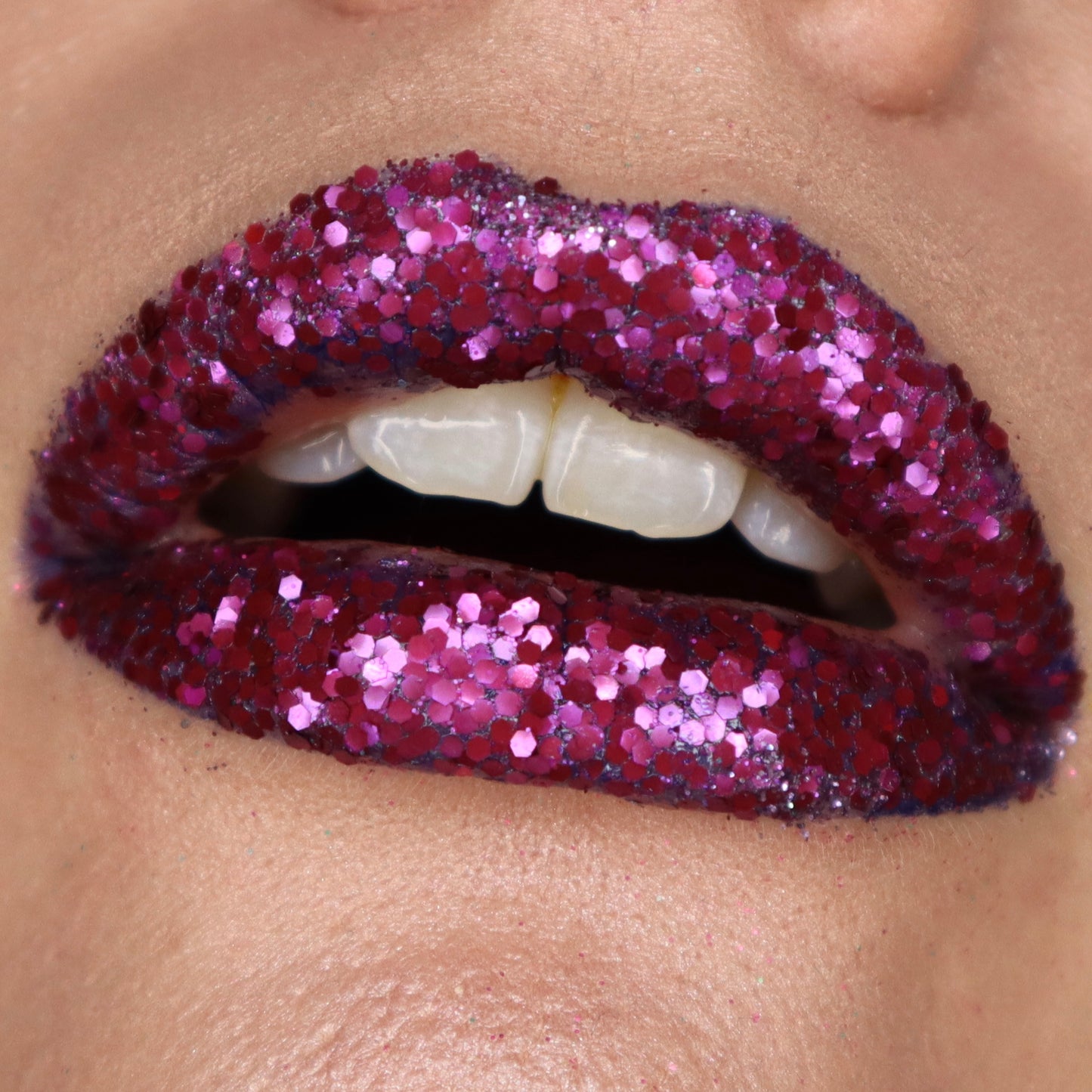 Violet Fuscia Chunky Glitter Mix
