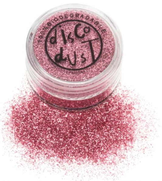 Rose Pink Fine Glitter Mini