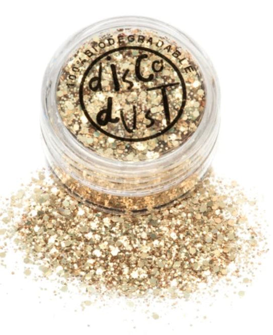 Gold Chunky Glitter Mix Mini