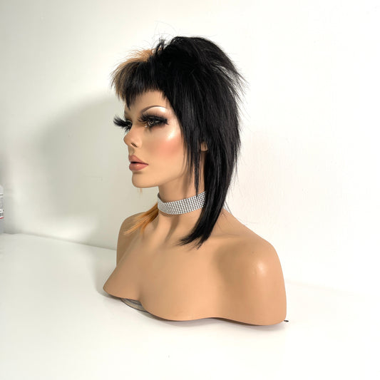 Styled Mullet - Orange is the new black