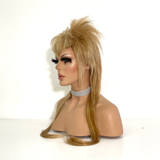 Styled Mullet - Blonde