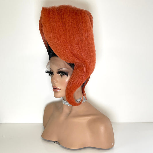Fluffy Fringe - Rooted Orange