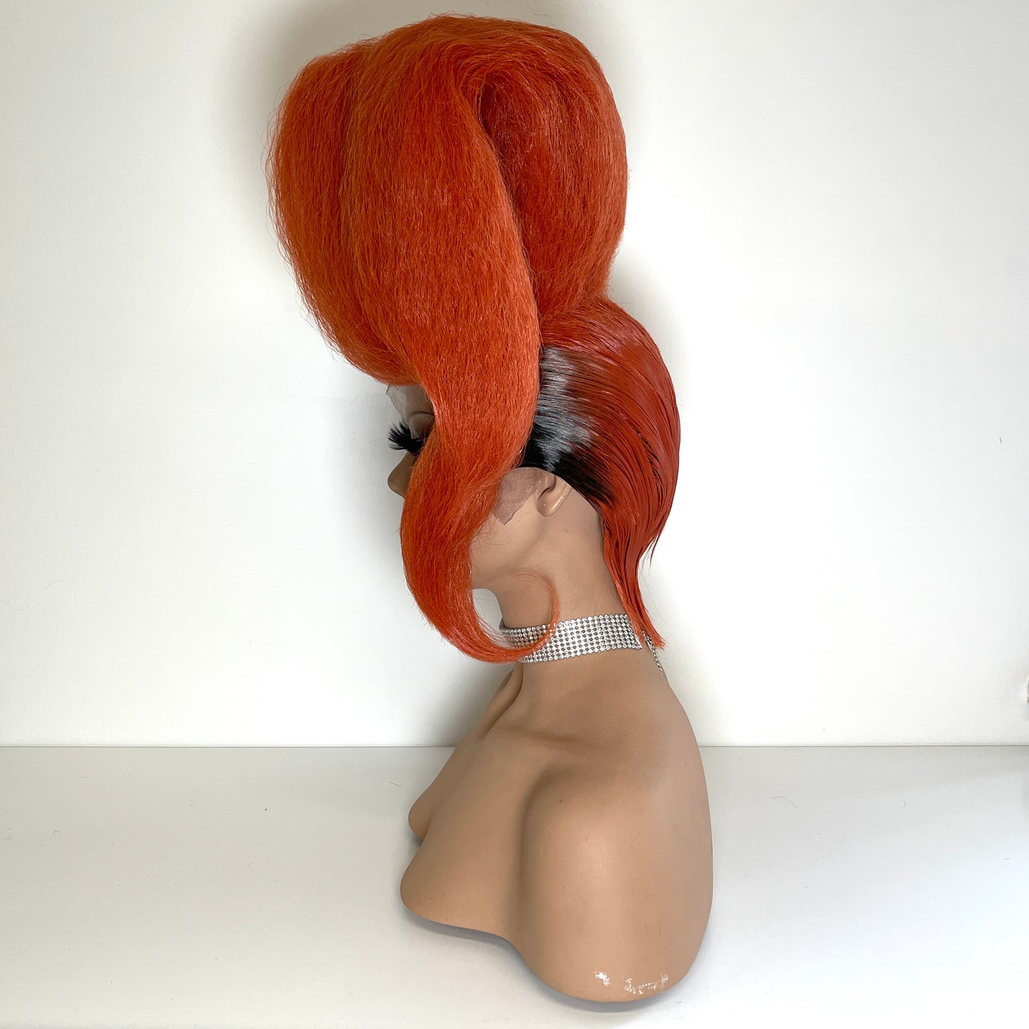 Fluffy Fringe - Rooted Orange