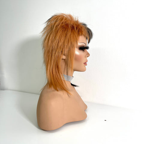 Styled Mullet - Orange is the new black