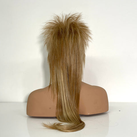 Styled Mullet - Blonde