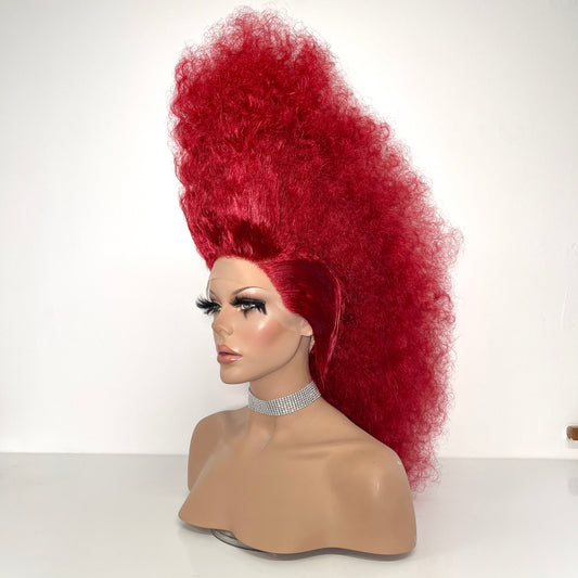 Curly Mohawk - Crimson