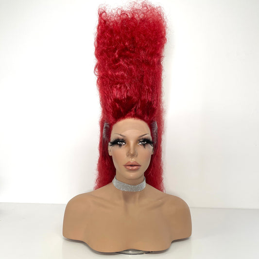 Curly Mohawk - Crimson