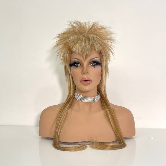 Styled Mullet - Blonde