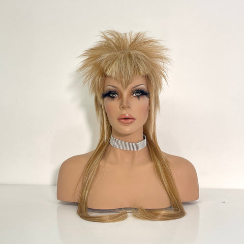 Styled Mullet - Blonde