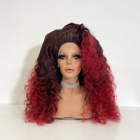 Siren Curl - Red Ombre