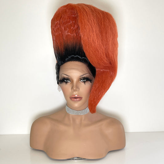 Fluffy Fringe - Rooted Orange