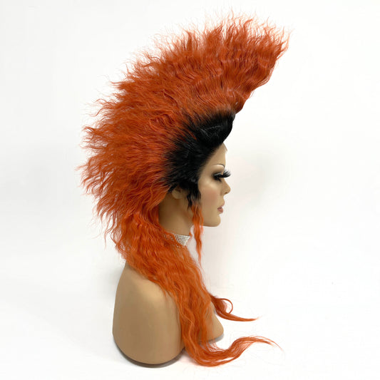 Mohawk Mullet - Rooted Red