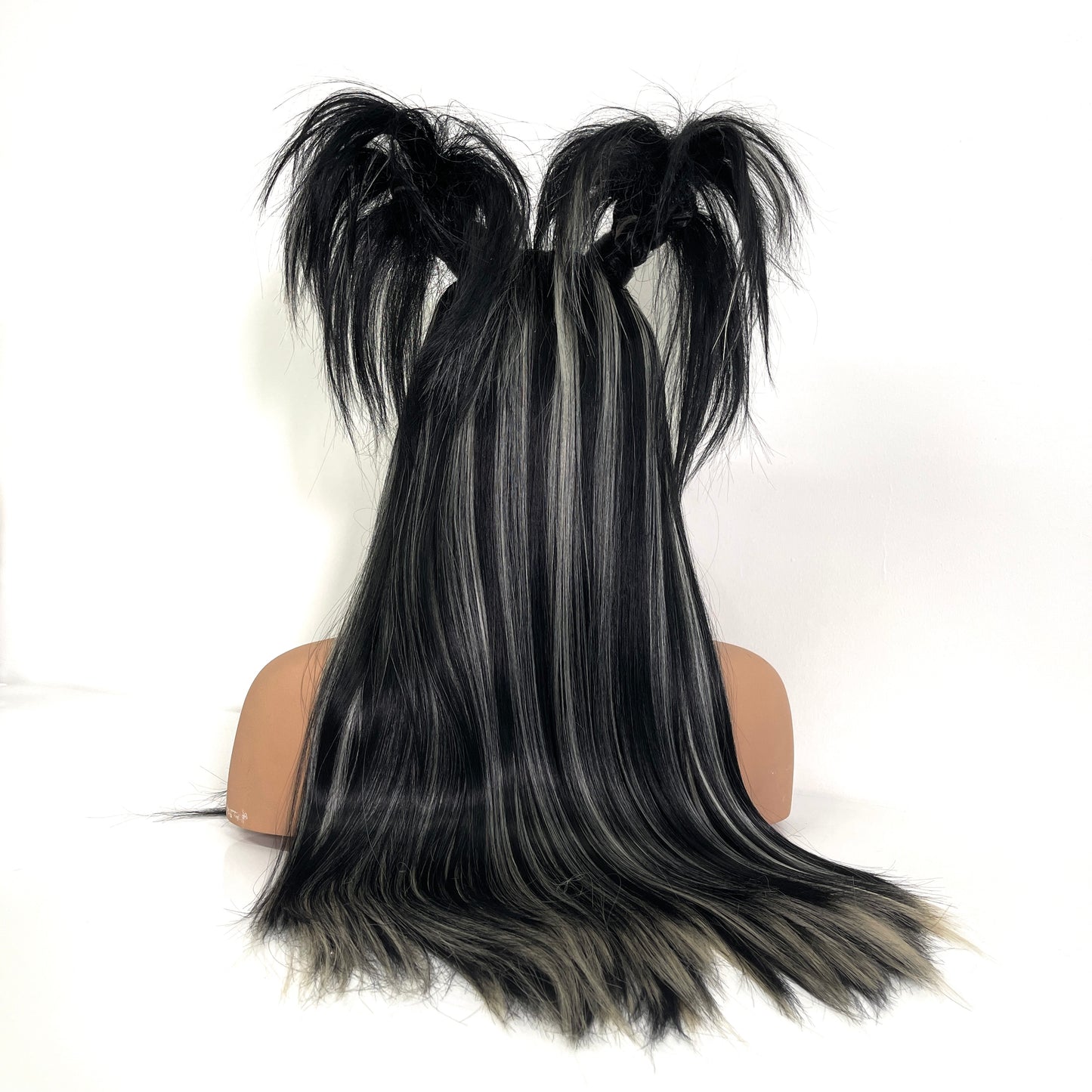 90’s Double Brat - Black & Blond